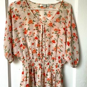 Floral blouse